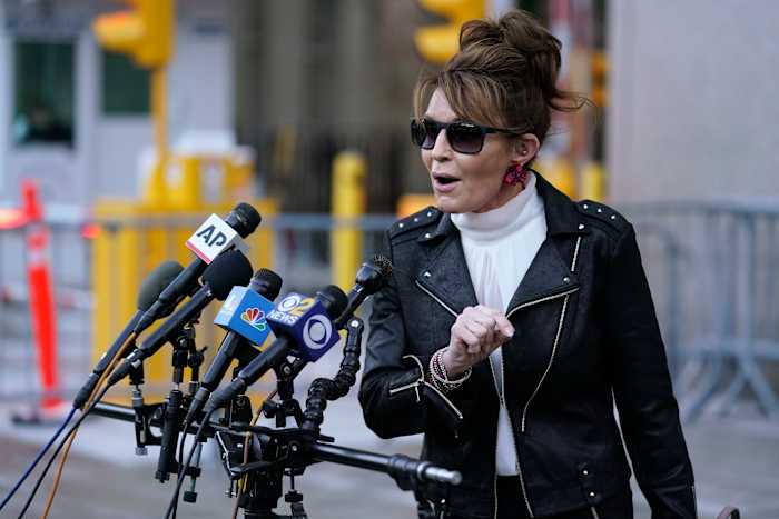 Judge sets April trial date for Sarah Palin's libel claim against The New York Times