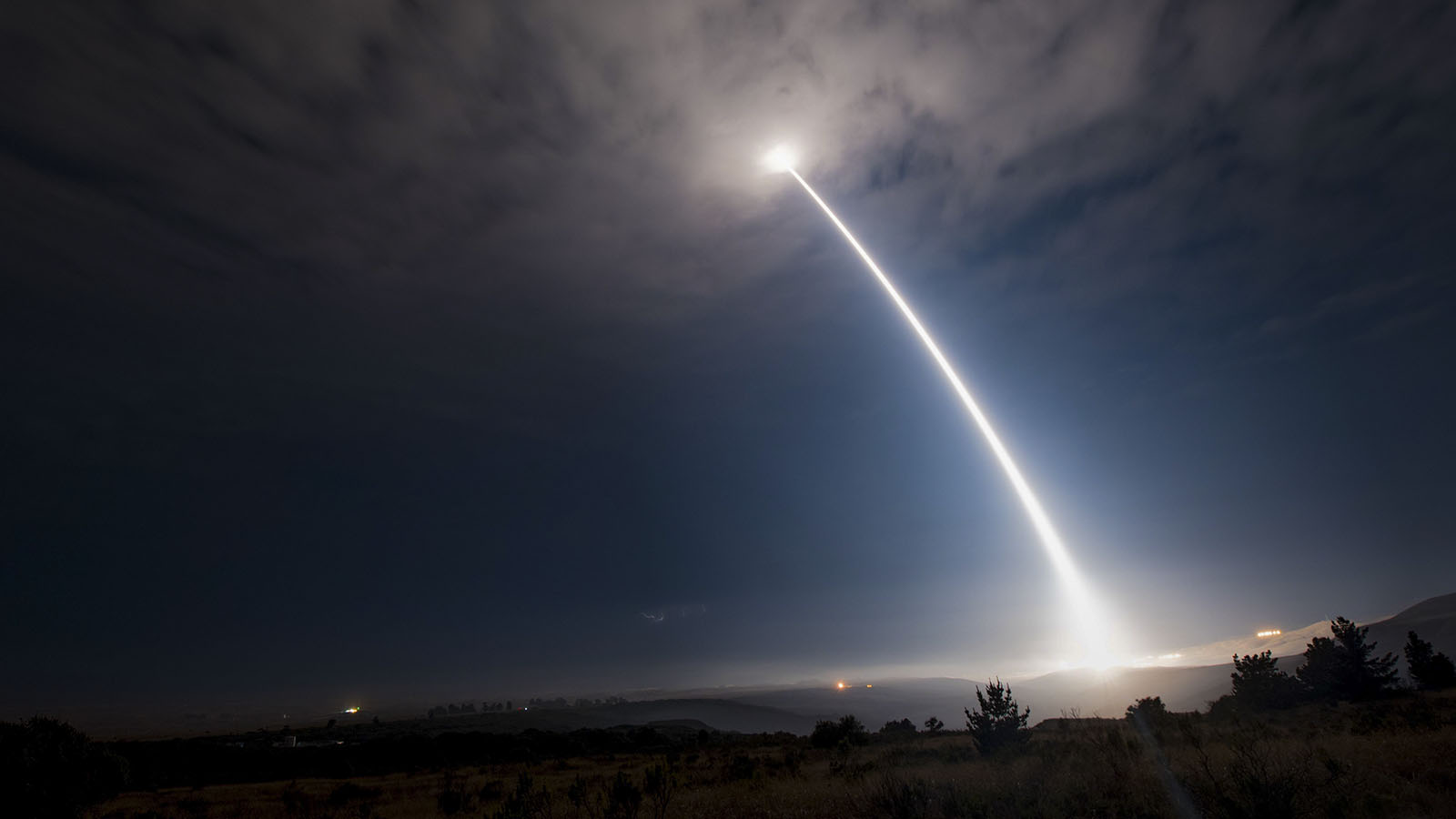 Minuteman ICBM Launch Tests Triple Warheads