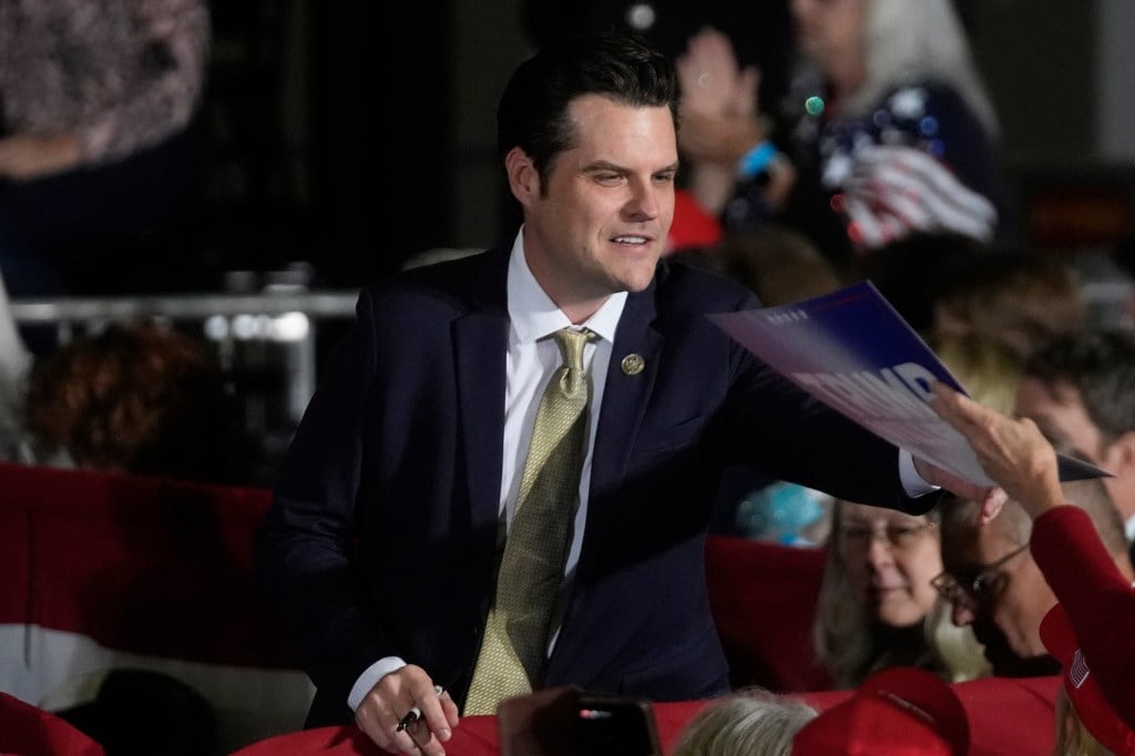 Trump nominates Rep. Matt Gaetz for attorney general