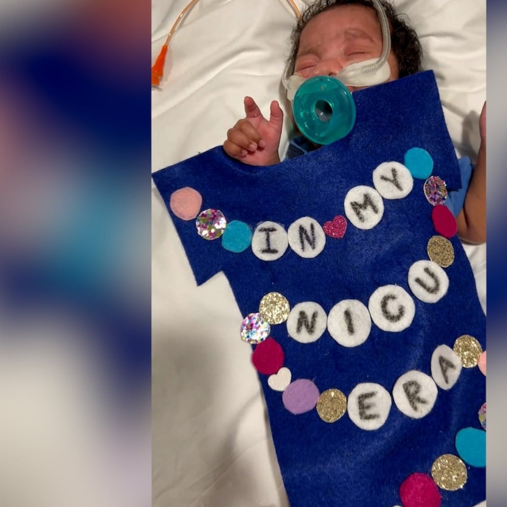 WATCH: NICU babies get all dressed up in Taylor Swift-inspired outfits for Halloween