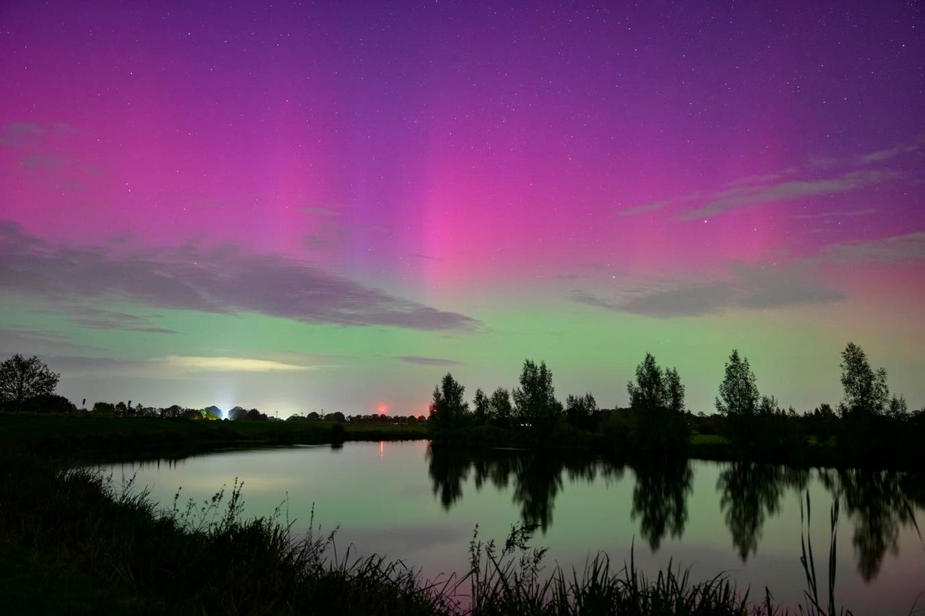 Northern Lights Update: Here’s Where Aurora Borealis May Be Visible Tonight Amid Geomagnetic Storm