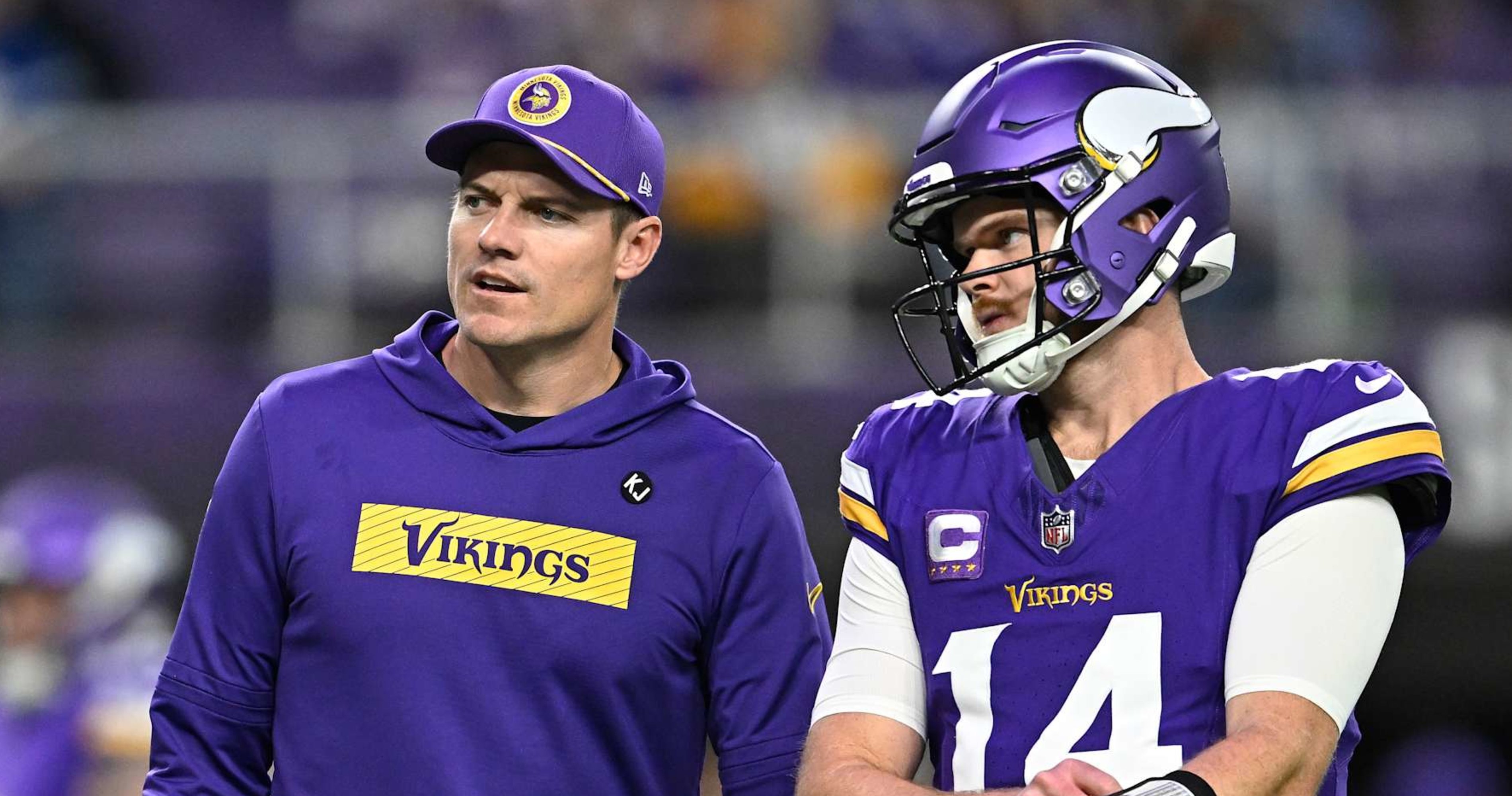 Video: KOC Tells Sam Darnold Vikings Know 'You're the F--king Guy' to Lead Offense