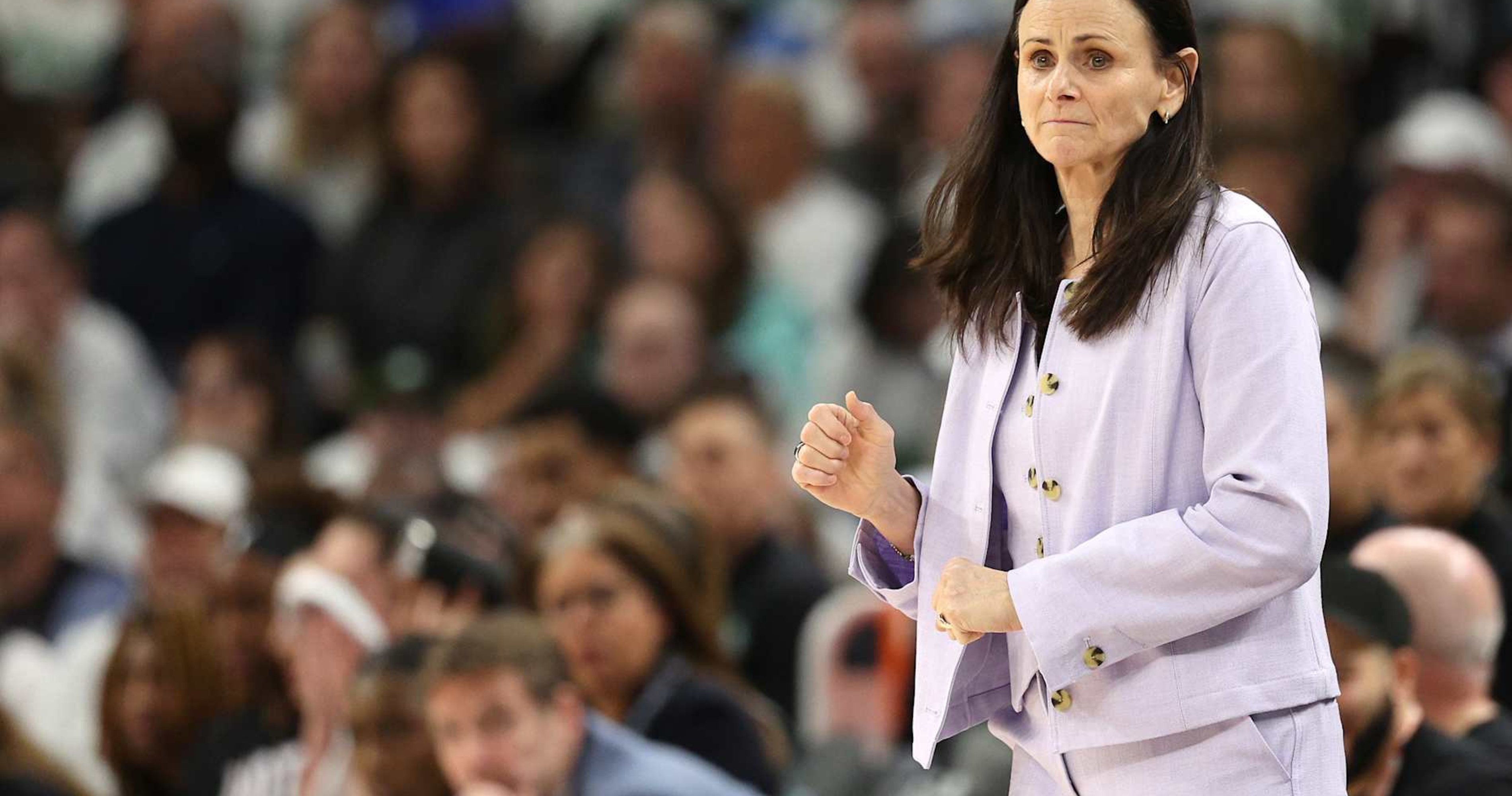 Liberty HC Brondello: 'Pisses Me Off' to See Foul Discrepancy After Loss vs. Lynx