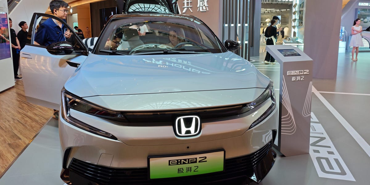 Japanese carmakers are losing ground as China surges ahead in the EV race