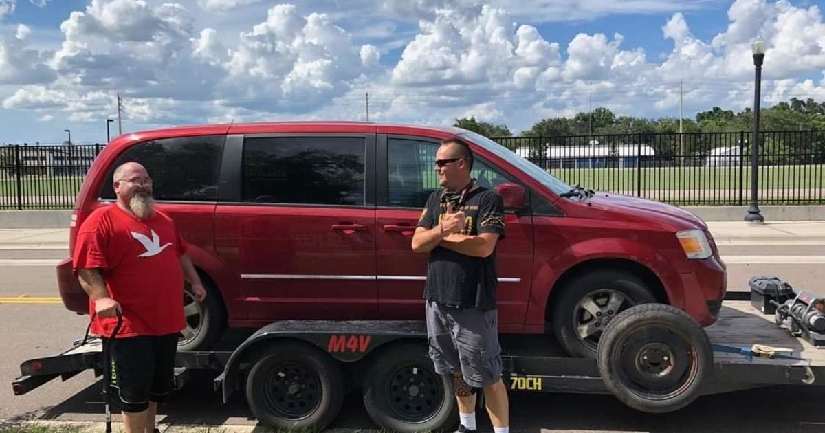 An Air Force veteran opened a garage in North Dakota. When a vet buddy asked him for a ride, a lifeline was born.