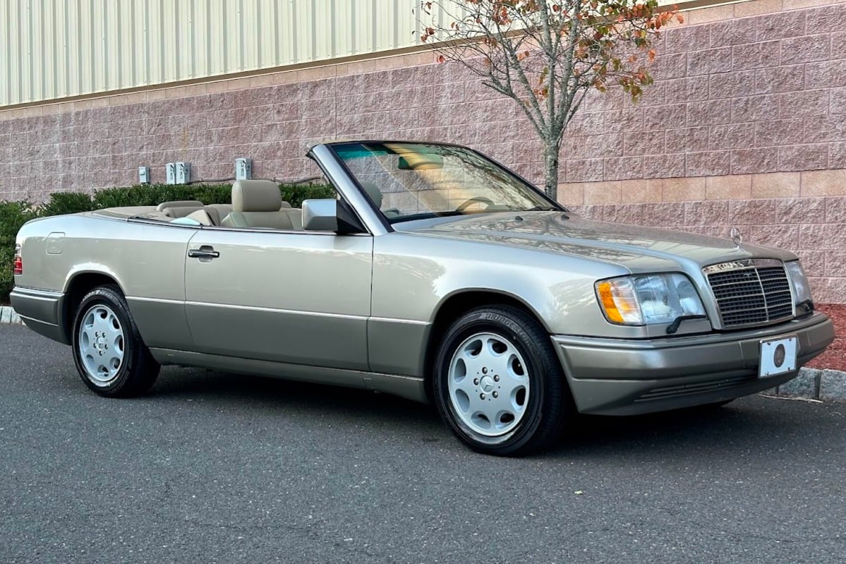 32k-Mile 1995 Mercedes-Benz E320 Cabriolet at No Reserve