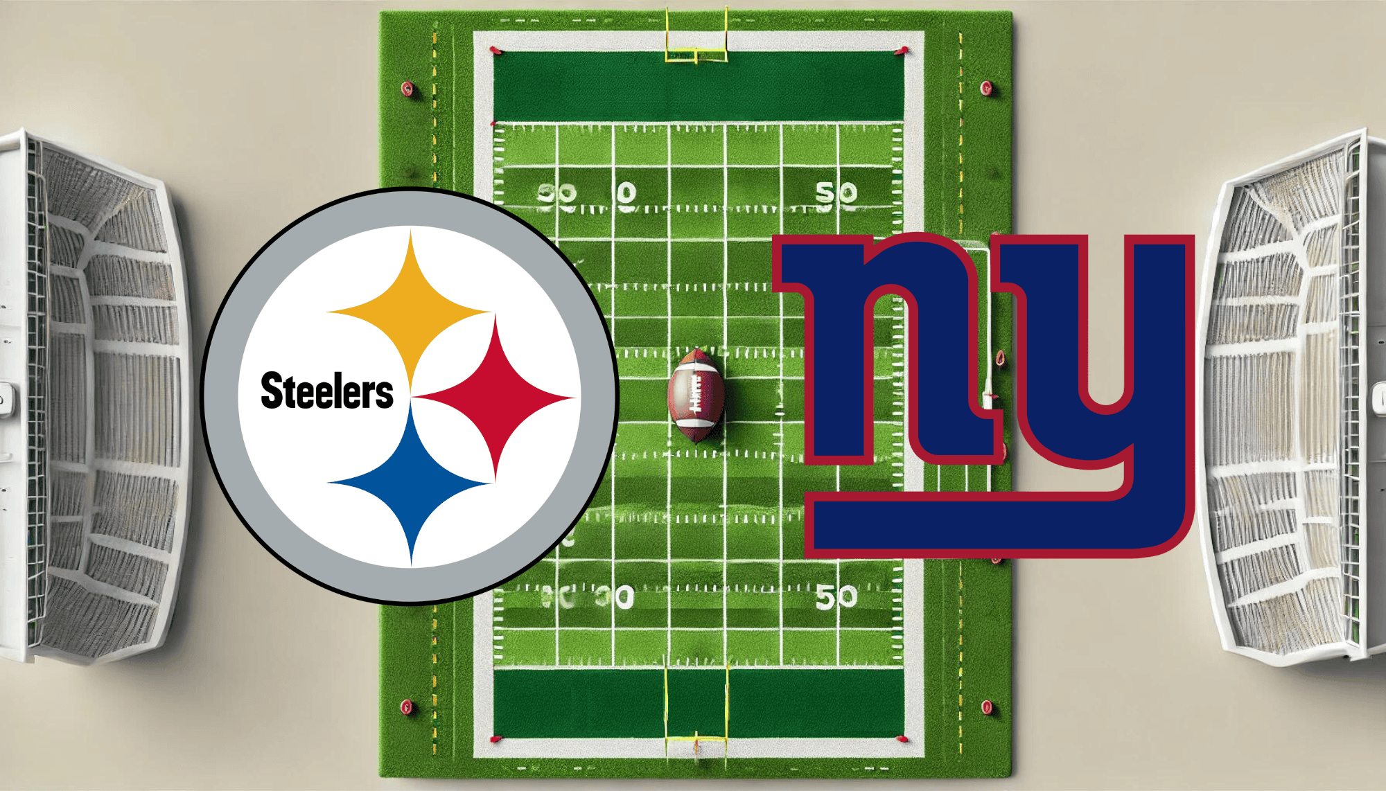 Pittsburgh Steelers x New York Giants: onde assistir, horário e informações do jogo da NFL