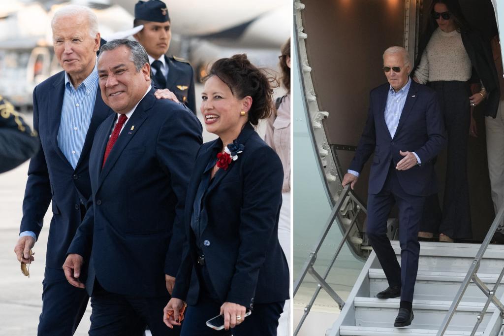 Biden arrives in South America for global summits amid press revolt over lack of access