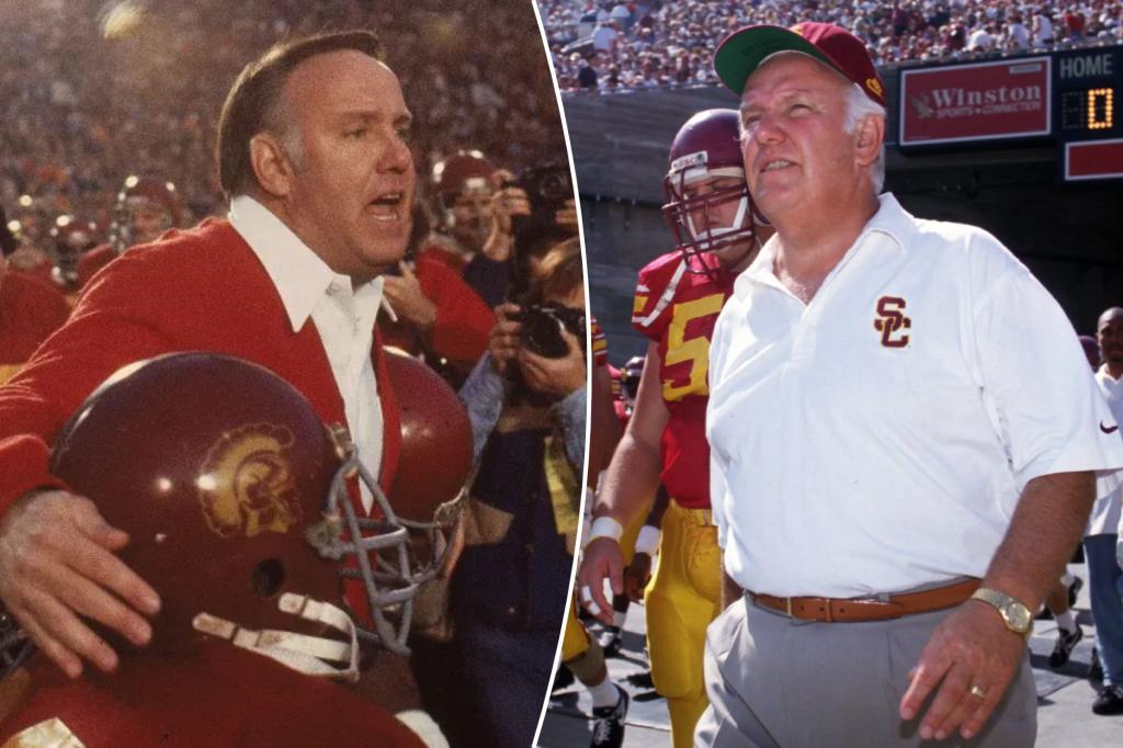 John Robinson, legendary USC and Rams coach, dead at 89