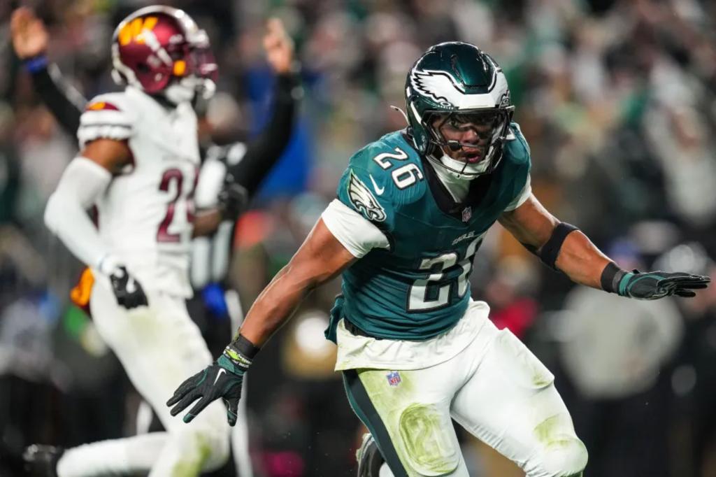 Saquon Barkley makes NFL MVP case as he carries Eagles to win