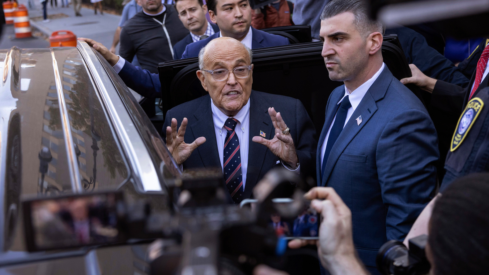 Rudy Giuliani has turned over his luxury watches in defamation case, rep says