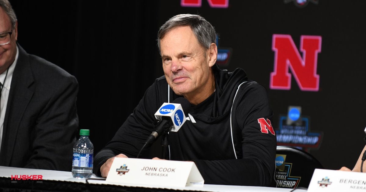 Once Unimpressed, Nebraska Volleyball Coach John Cook Left in Awe of Huskers’ Recent 2025 Signing: “Fierce Competitor”