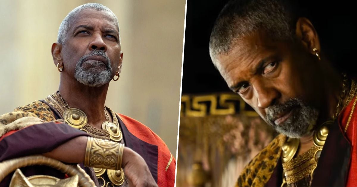 Gladiator 2 might be Lucius' story, but Denzel Washington steals every scene he's in