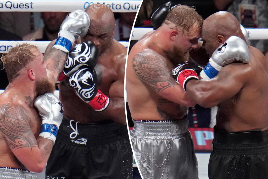 Jake Paul defeats exhausted-looking Mike Tyson by unanimous decision