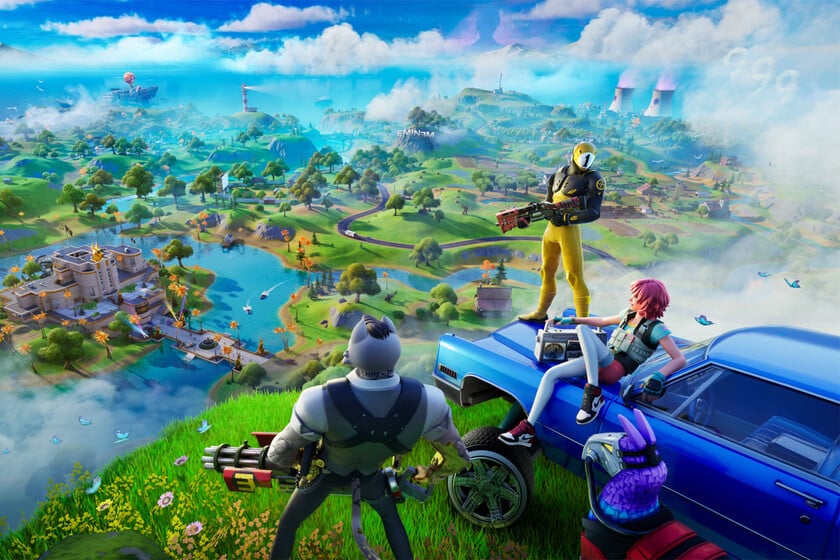 Si ves moho jugando a Fortnite, no es culpa de tu TV: es solo una textura que Tim Sweeney instaló hace 29 años y nadie ha reemplazado