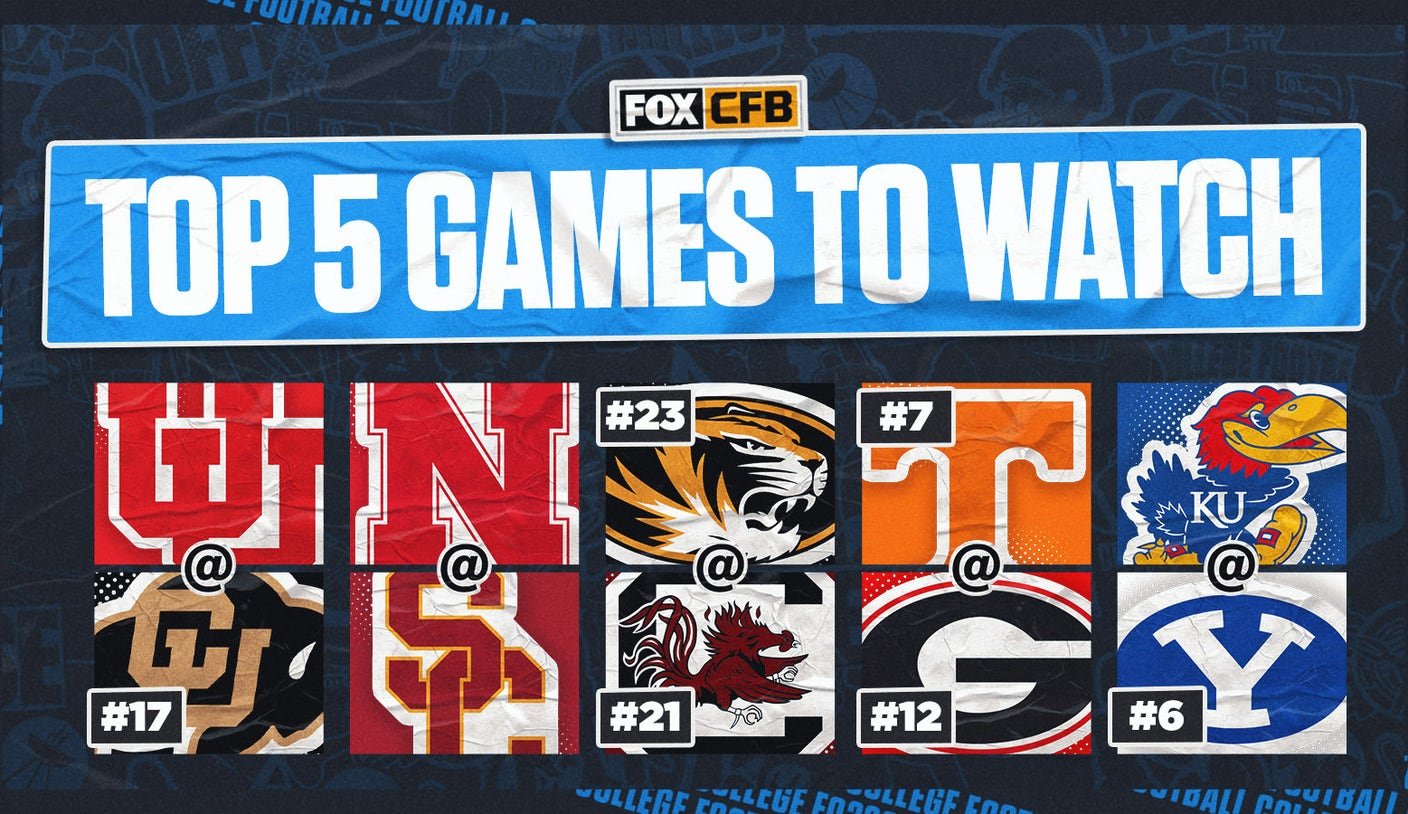 College football Week 12 preview: Five best games to watch this weekend