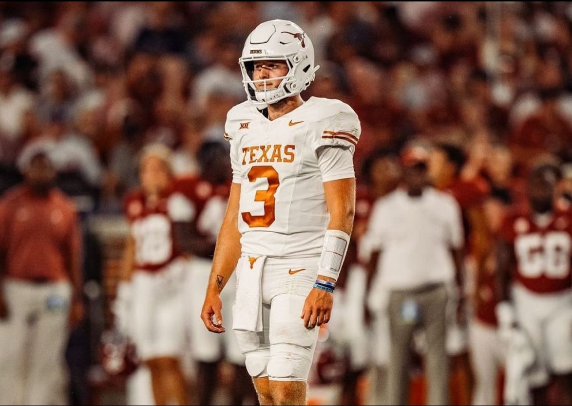 22-Year-Old Texas Athlete Wraps Quinn Ewers in Hug as QB Faces Brutal Criticism