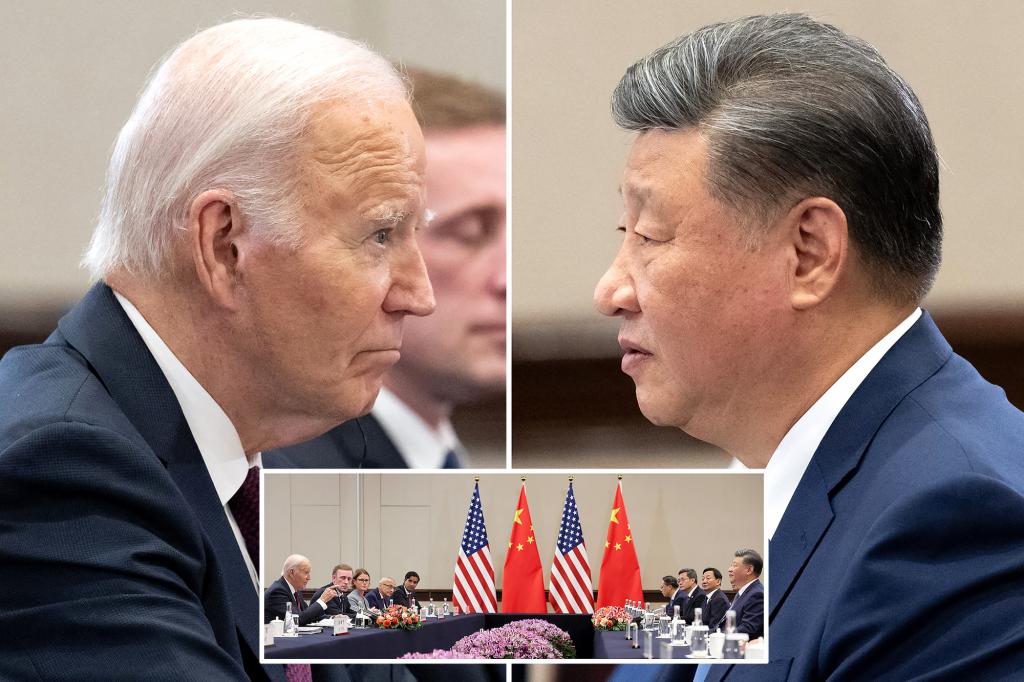 Biden issues warning over China's trade policies during private meeting with Xi at Peru summit