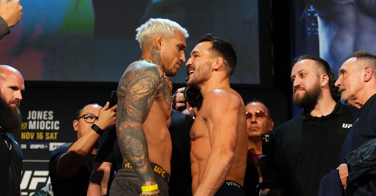 UFC 309 live blog: Charles Oliveira vs. Michael Chandler 2