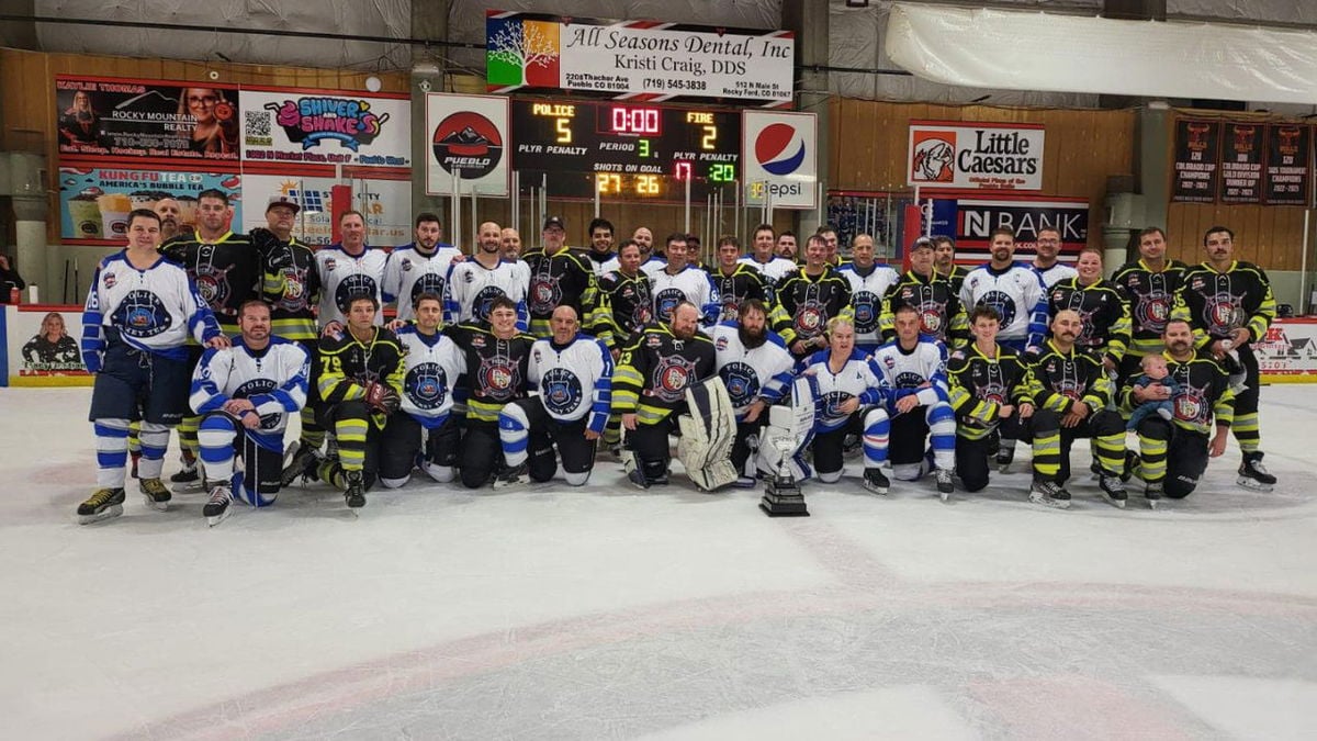 Pueblo Police secure Ice Cup victory over firefighters 5-2