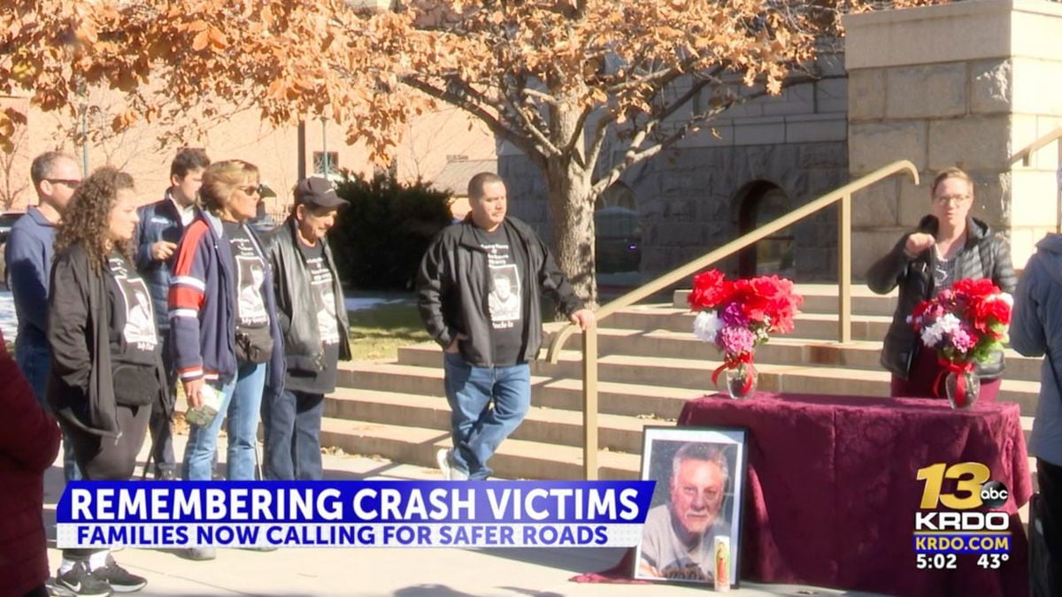 Family members remember car crash victims, call for change on Colorado Springs roads