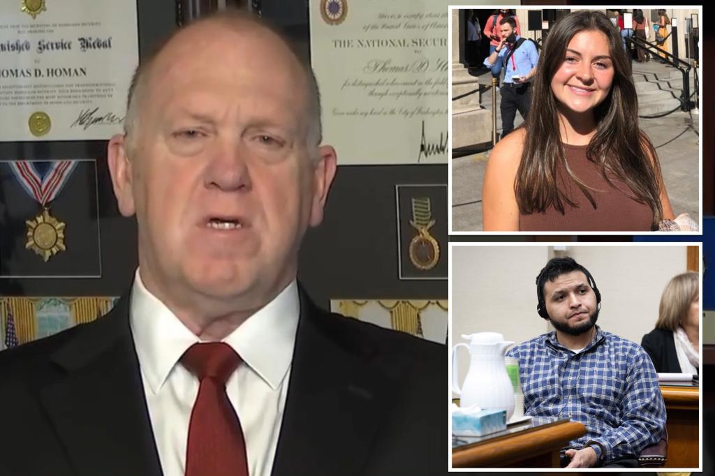 Trump’s incoming border czar says Biden admin has ‘blood on their hands’ for Laken Riley murder