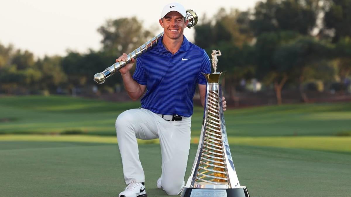 Rory McIlroy caps sixth Race to Dubai title win with two-stroke victory at 2024 DP World Tour Championship