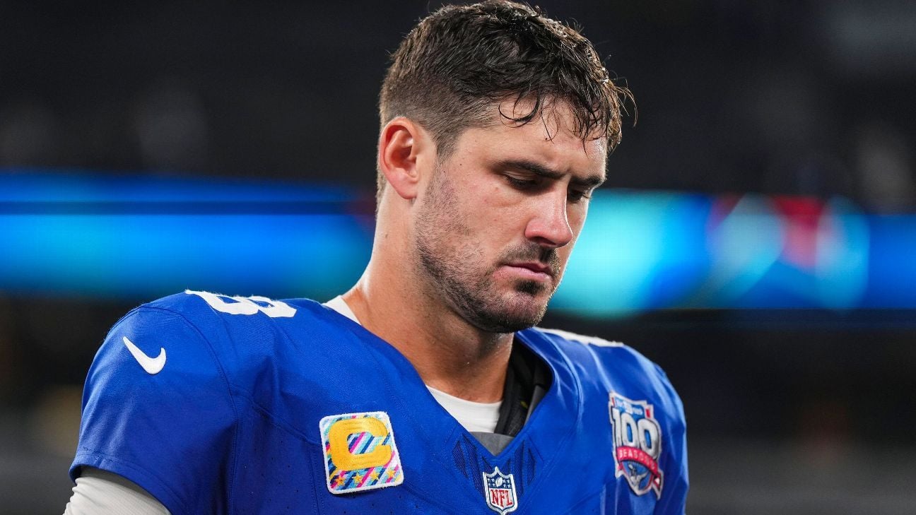 New York Giants bench QB Daniel Jones -- what now?