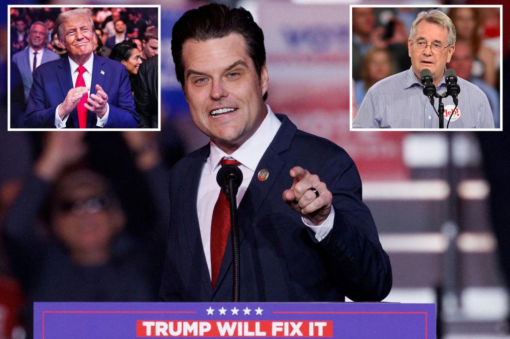 Matt Gaetz’s dad was surprised by his son being picked as Trump's AG