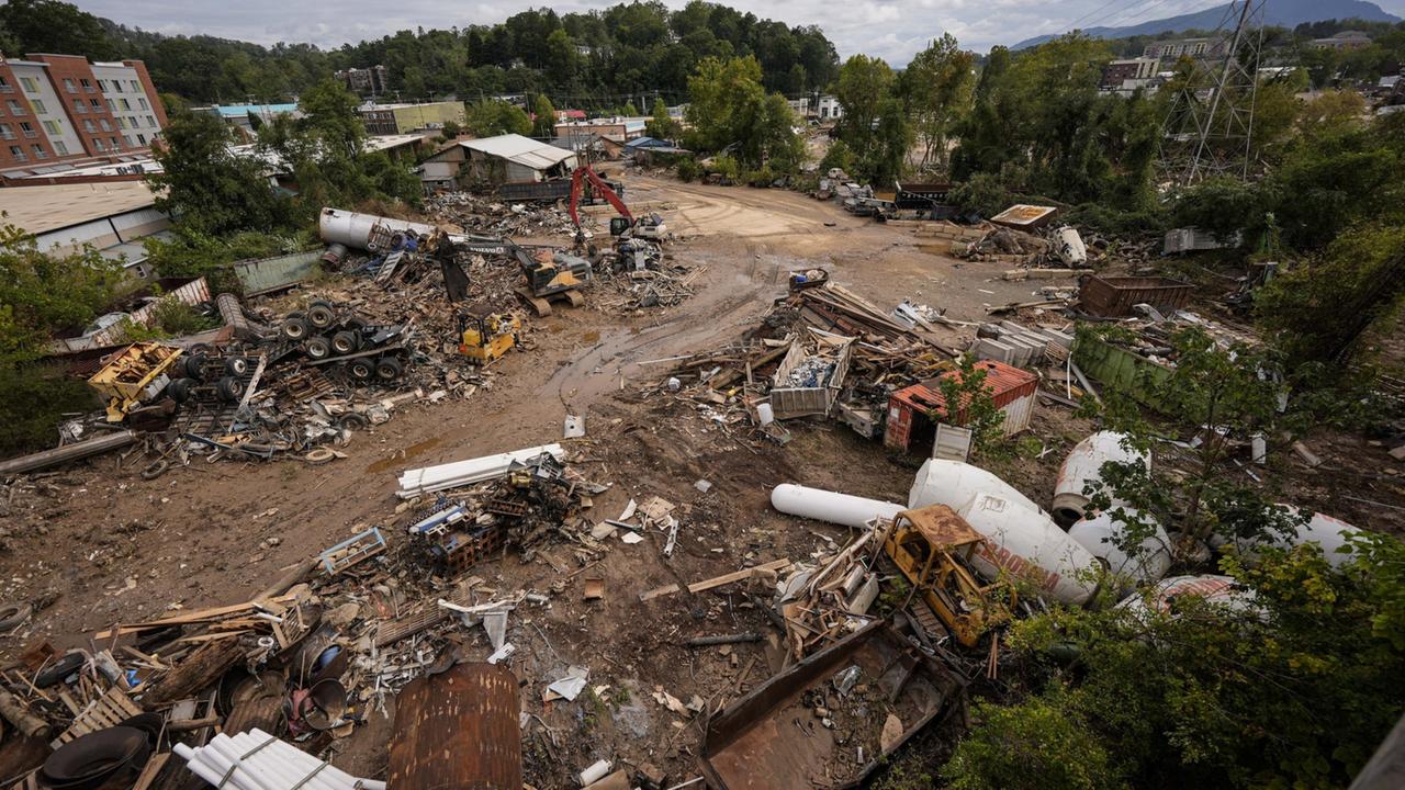 North Carolina nach Hurrikan: Wird "Helene" die Wahl beeinflussen?