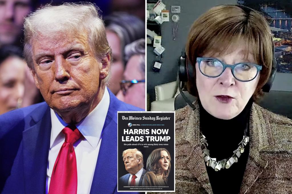 Trump slams pollster J. Ann Selzer, whose 'totally fake poll' showed Harris winning Iowa, calls for probe