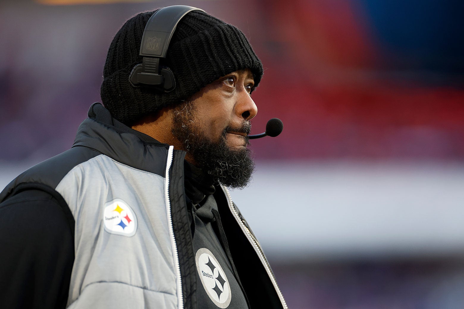 Pittsburgh Steelers coach Mike Tomlin is painting his masterpiece.