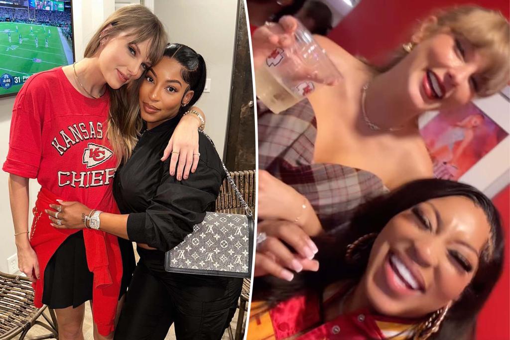 Chiefs WAG Chariah Gordon details fast friendship with 'sis' Taylor Swift