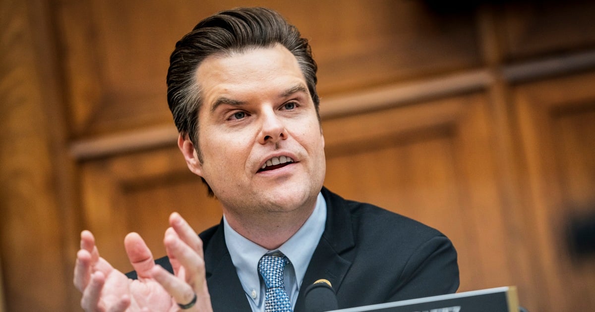 Matt Gaetz allegedly paid an adult woman for sex in 2017, attorney says