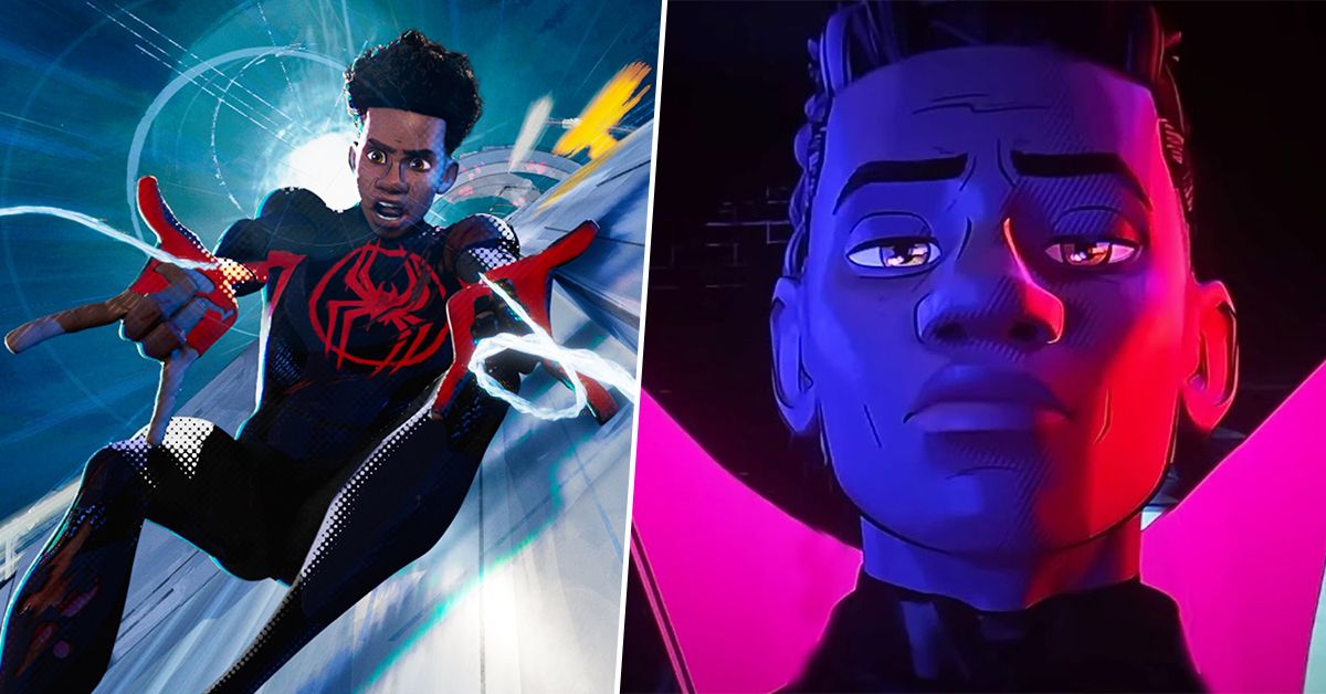 Spider-Man fans are convinced a Beyond the Spider-Verse announcement is imminent after a 20-foot Miles Morales logo appeared in New York