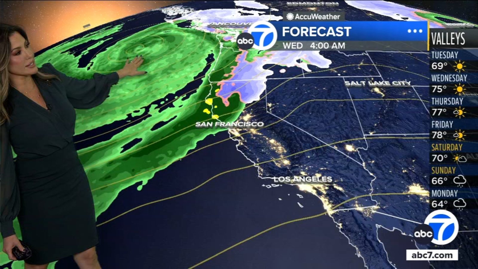 'Bomb cyclone' to bring heavy rain to Northern California and Pacific Northwest