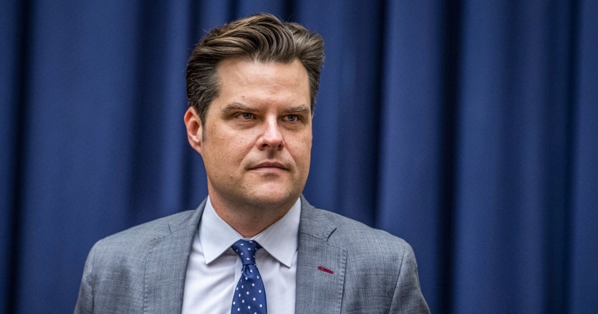 Hacker accesses sealed testimony of woman alleging Matt Gaetz had sex with her when she was 17