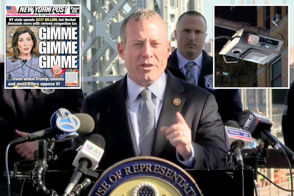 NJ Rep. Josh Gottheimer rips Kathy Hochul over congestion toll