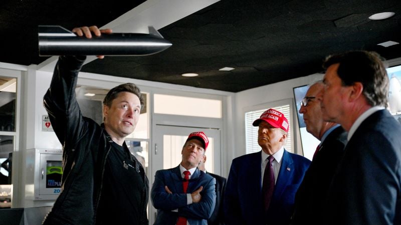 Trump’s turn to bask in Musk’s reflected glory