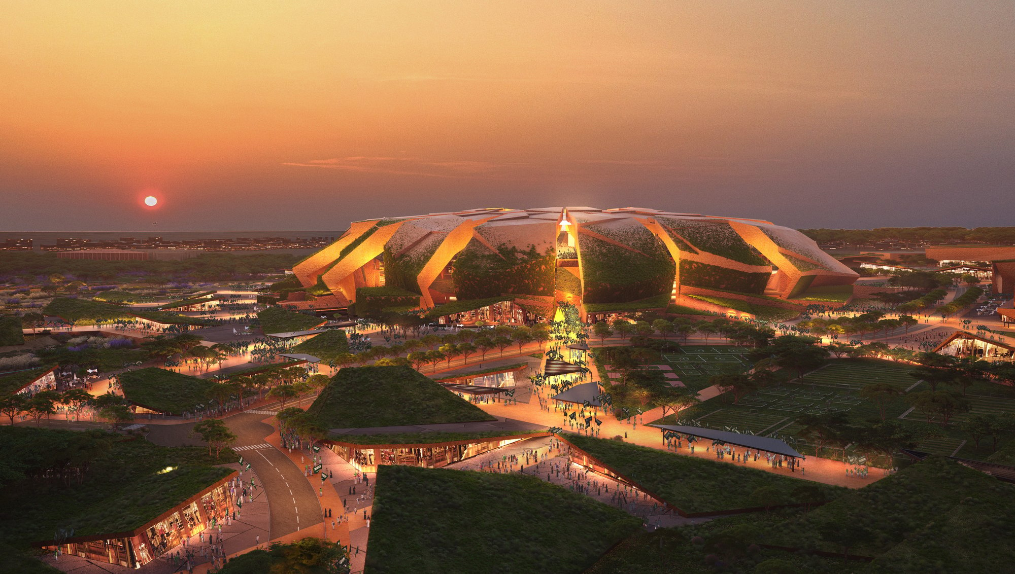 Populous Unveils the King Salman Stadium in Riyadh, the Largest Venue to Host FIFA 2034 World Cup