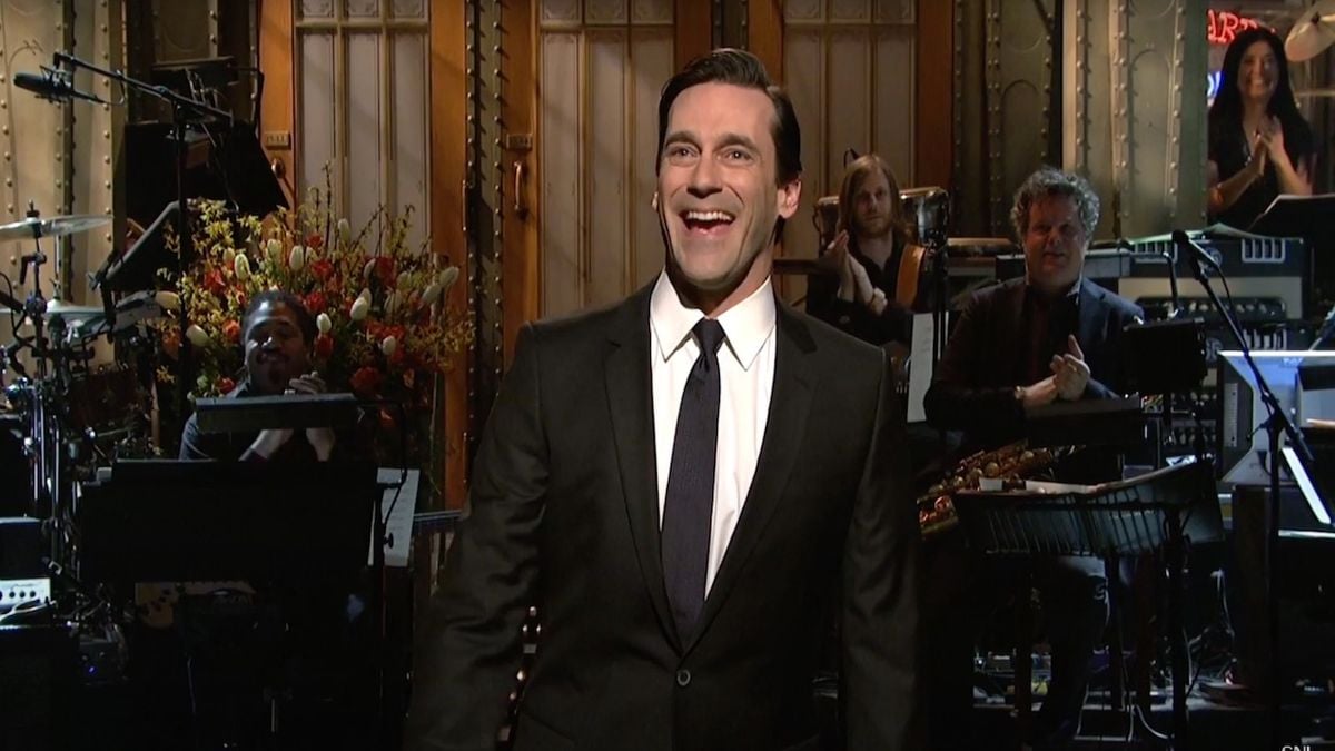 'Scared' Jon Hamm Had Two Words Of Advice For Himself Before Going Live From New York On SNL