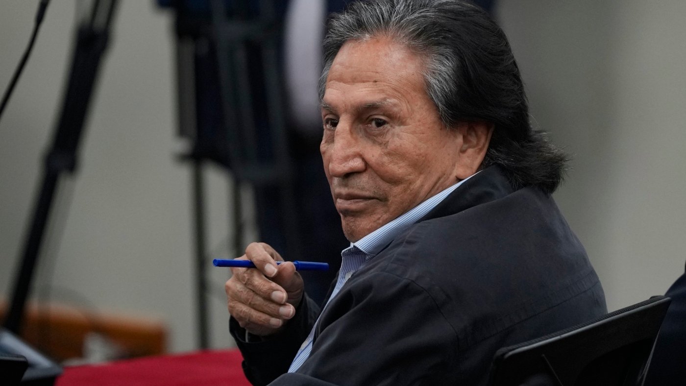 Peru’s ex-president Toledo gets more than 20 years in prison in case linked to corruption scandal