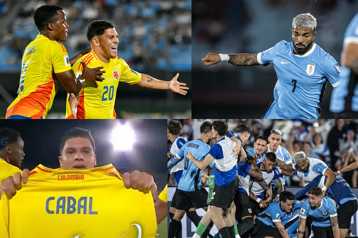 Video resumen: golazos, errores y agónico final en Uruguay vs. Colombia por Eliminatorias 2026