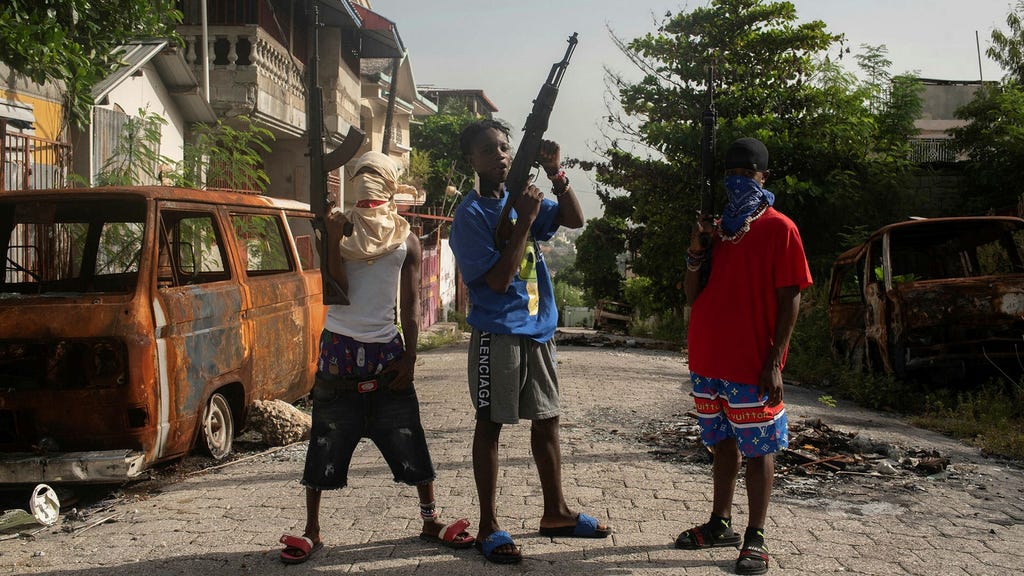 Barn rekryteras när gängen intar ny mark i Haiti