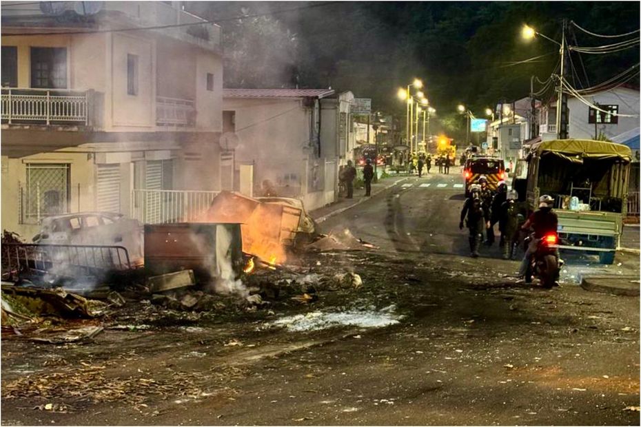 Violences urbaines en Martinique : le couvre-feu levé dès ce mardi 5 novembre à 5 heures