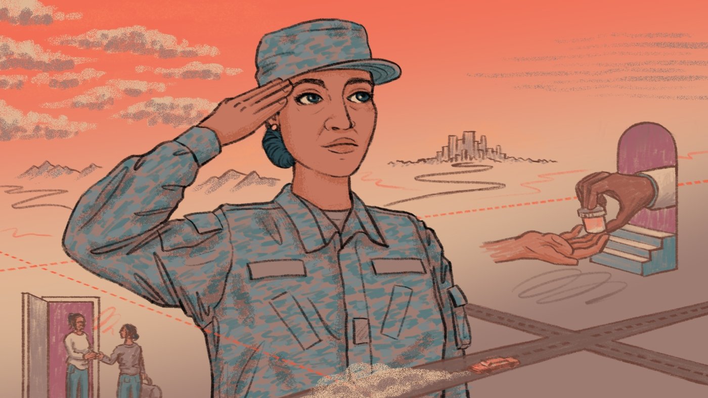 Faced with obstacles to abortion, military women have built their own support system