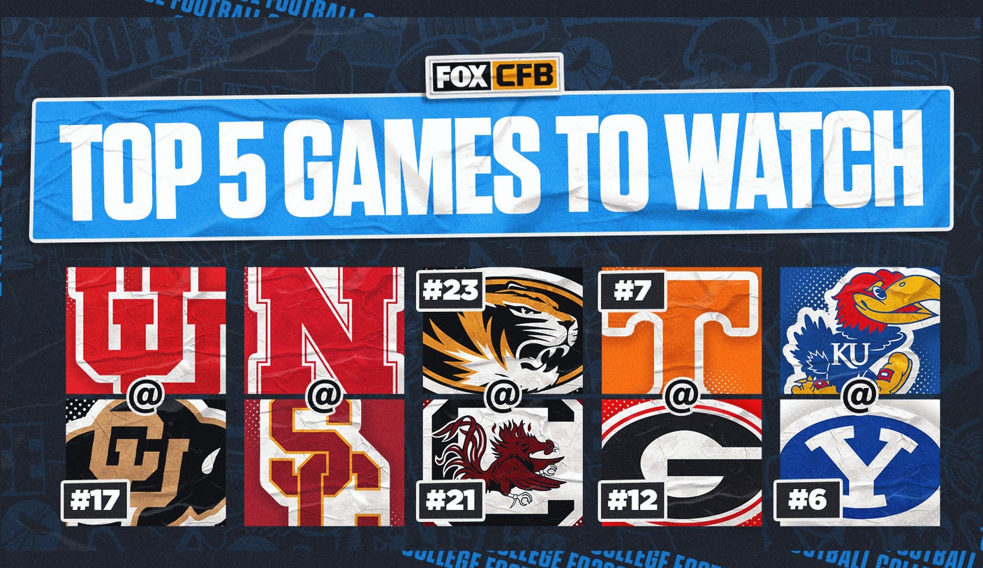 College football Week 12 preview: Five best games to watch this weekend