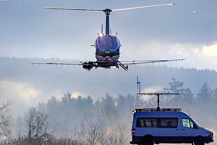 Forget driverless cars. One company wants autonomous helicopters to spray crops and fight fires