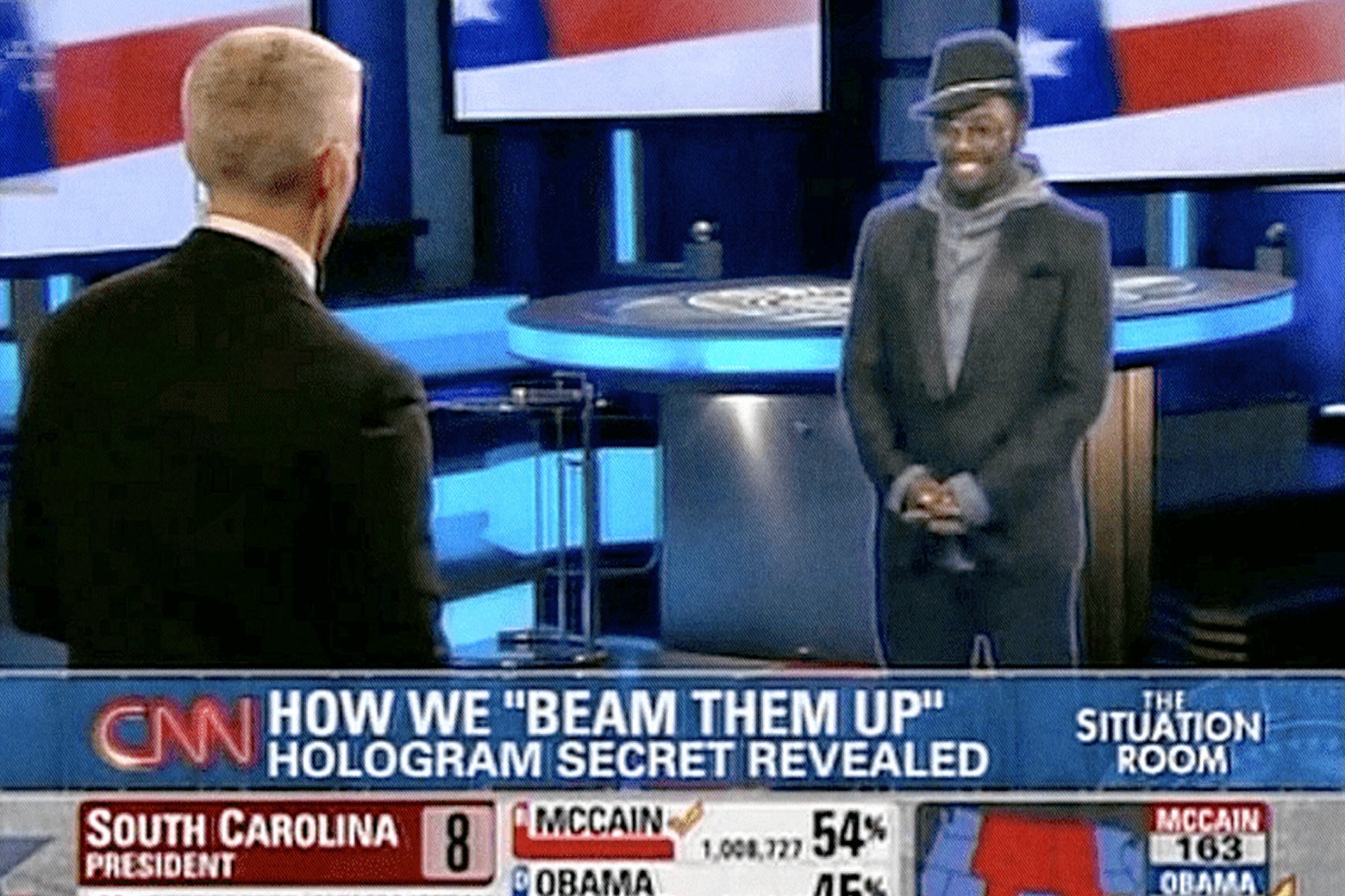 We Asked will.i.am About the Time He Turned Into a Hologram for CNN’s Election Night 2008