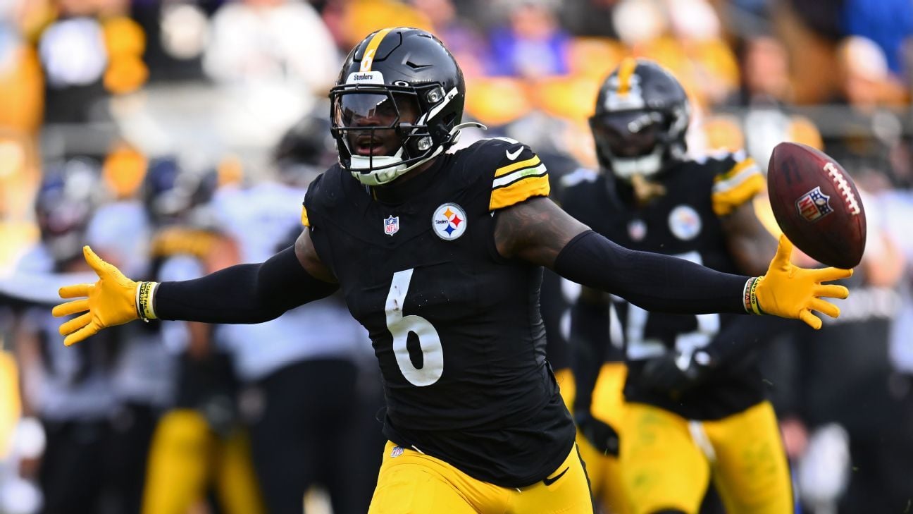 Steelers stall Ravens' offense, lead North by 1.5